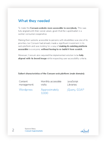 Success Story Consum Supermarkets preview page 2
