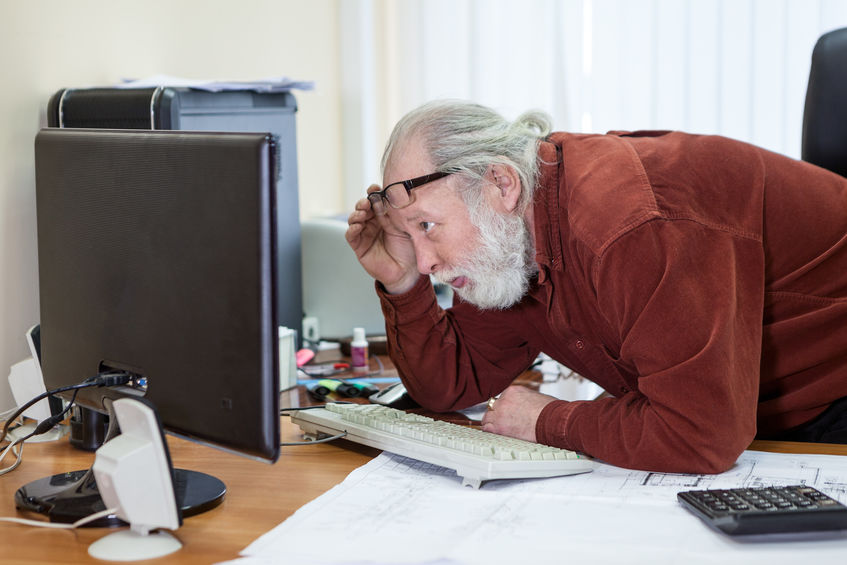 The need for optimal levels of web accessibility is evident to the elderly.
