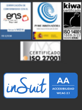 innovative sme logos, ens security certification and iso 27001 and 14001 certificate