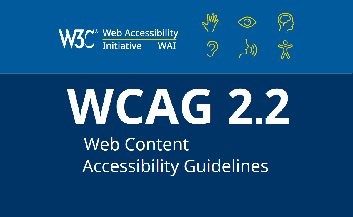 Logo de la WCAG 2.2